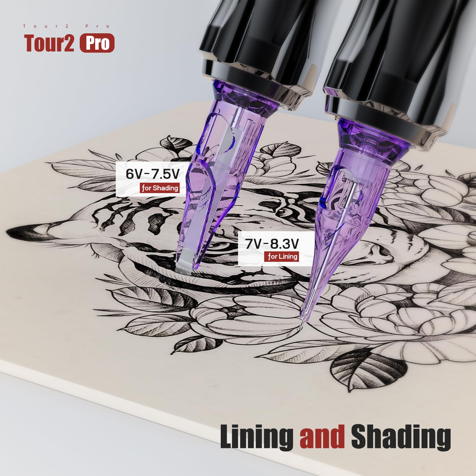 MAST TATTOO Tour2 Pro universal cartridge compatibility for flexible styles