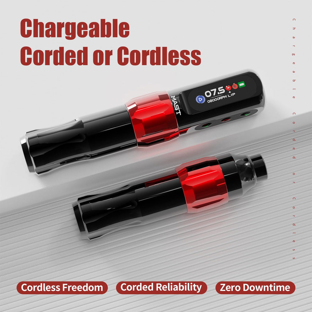 MAST TATTOO Tour2 Pro voltage control from 1V to 10V for precision