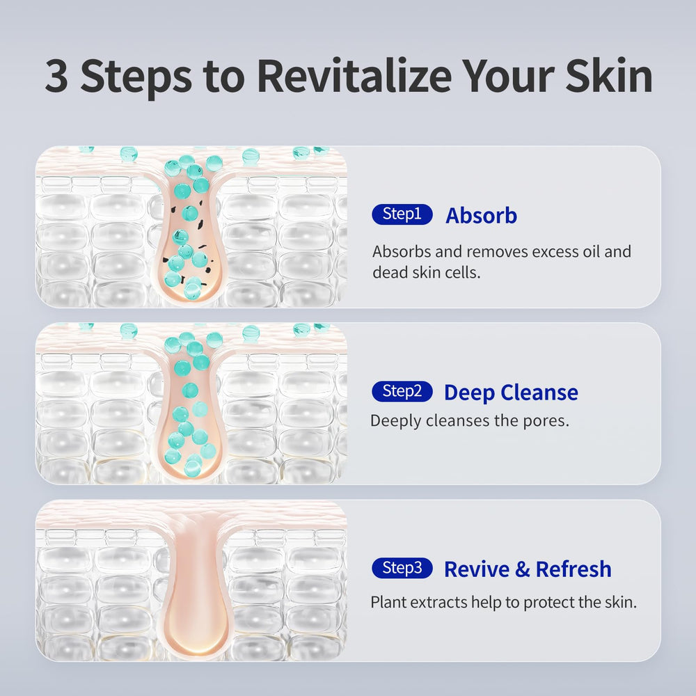 MATERN'ELLA Mud Mask bottle pour demonstrates easy, mess-free application