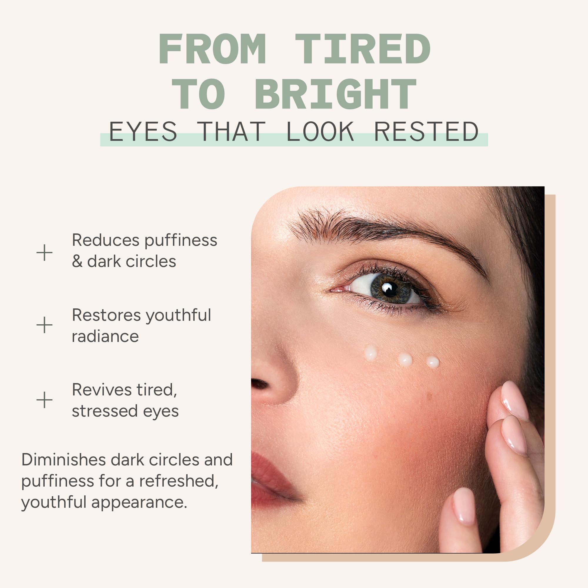 Matter of Monday professional-strength eye cream for daily use.
