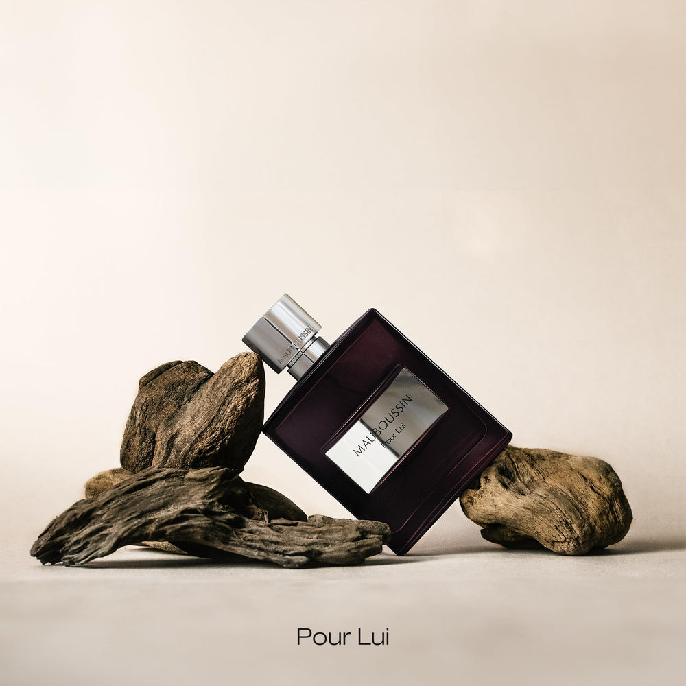 Mauboussin Pour Lui absinthe heart accent suggests a distinct herbal middle