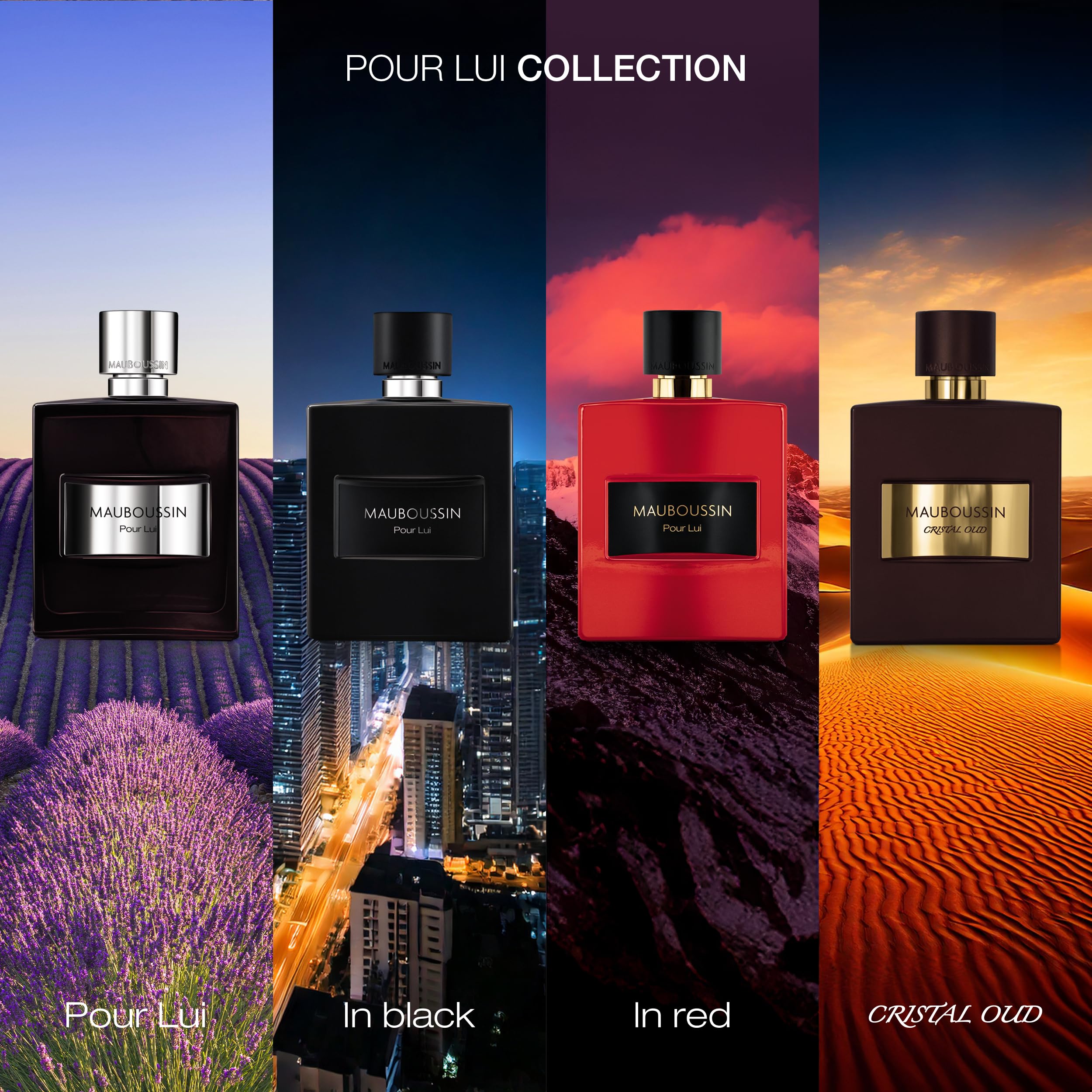 Mauboussin Pour Lui display shot illustrates versatile retail styling