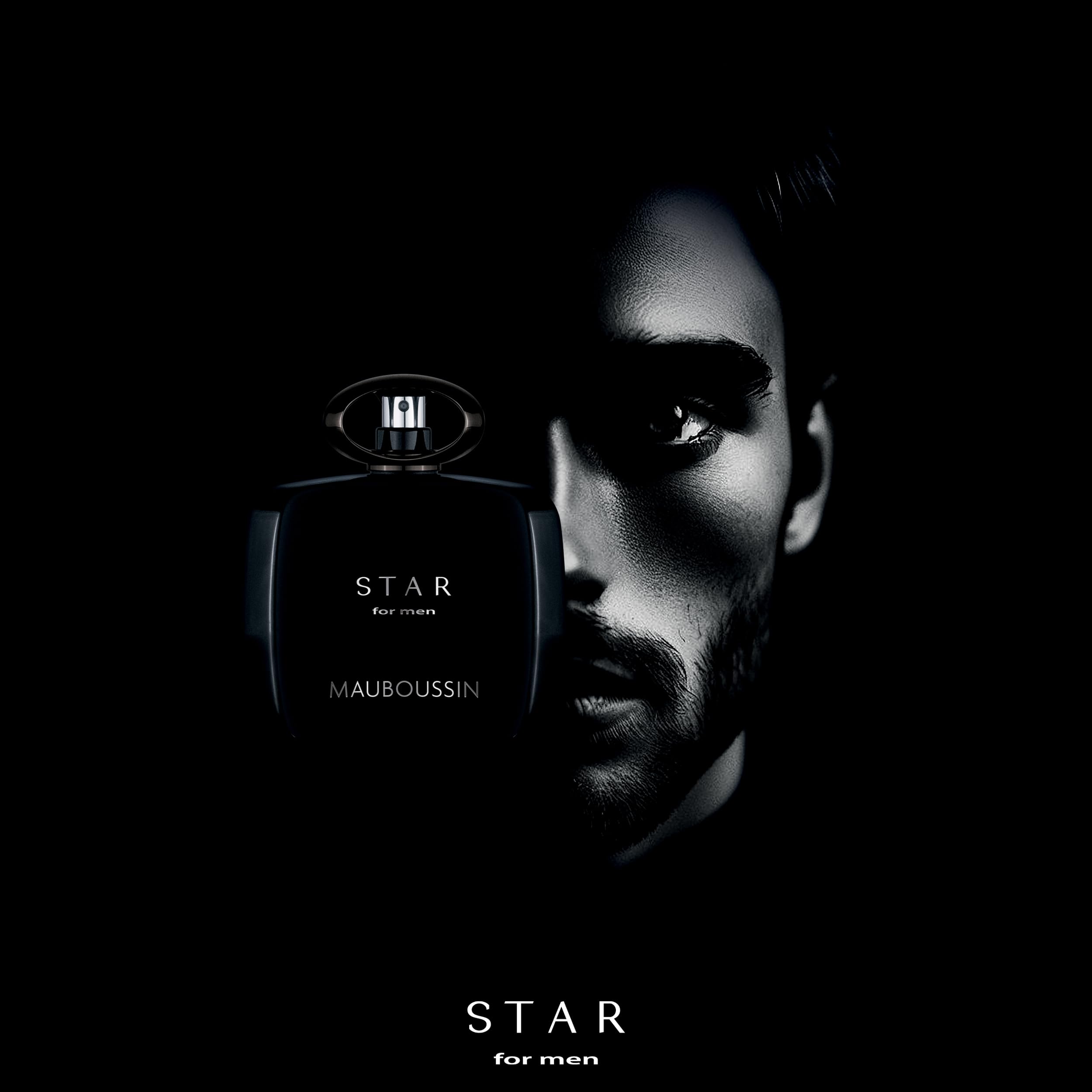 Mauboussin Star For Men cap detail showcases gunmetal finish and premium build