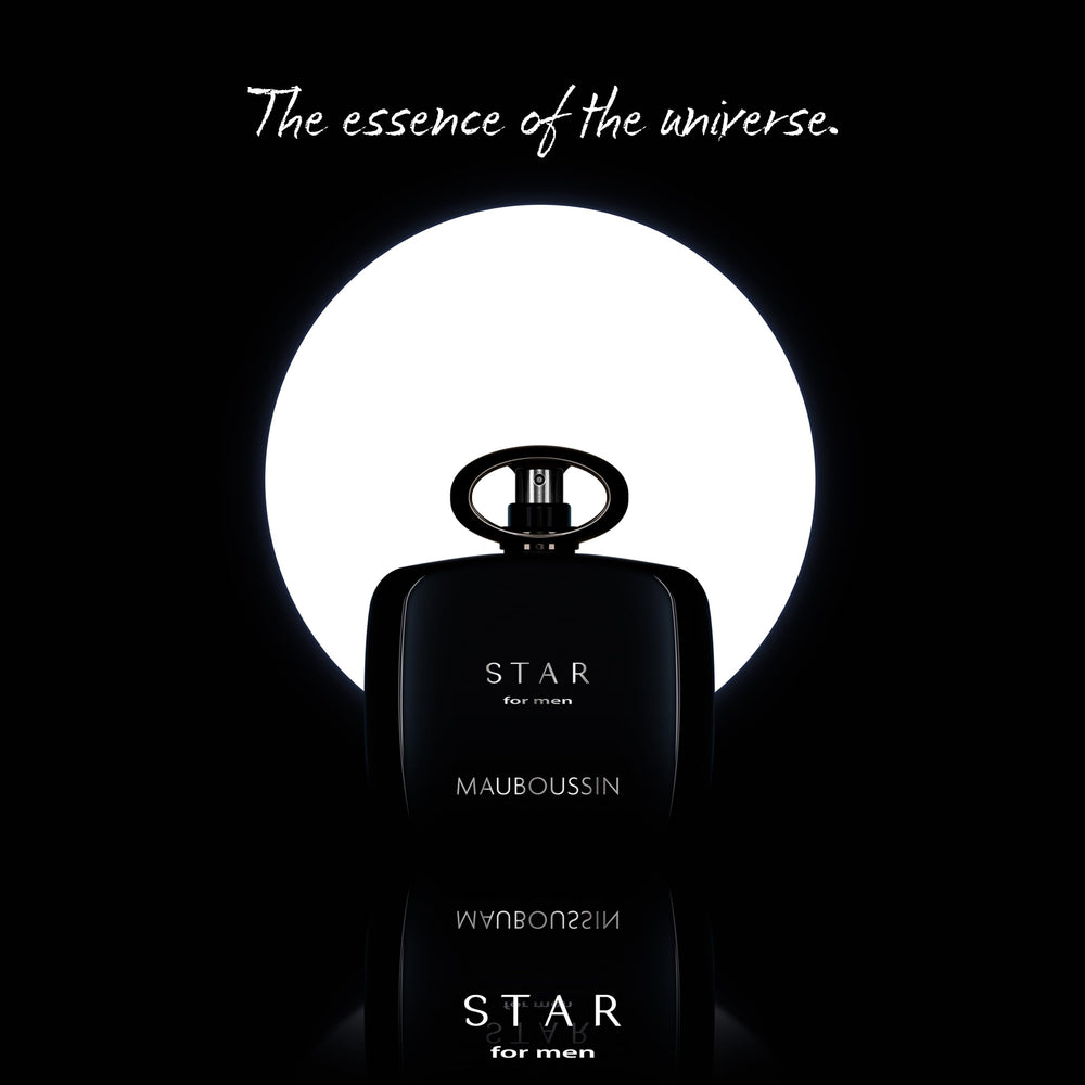 Mauboussin Star For Men top-notes image shows black pepper and cardamom for a sharp opening