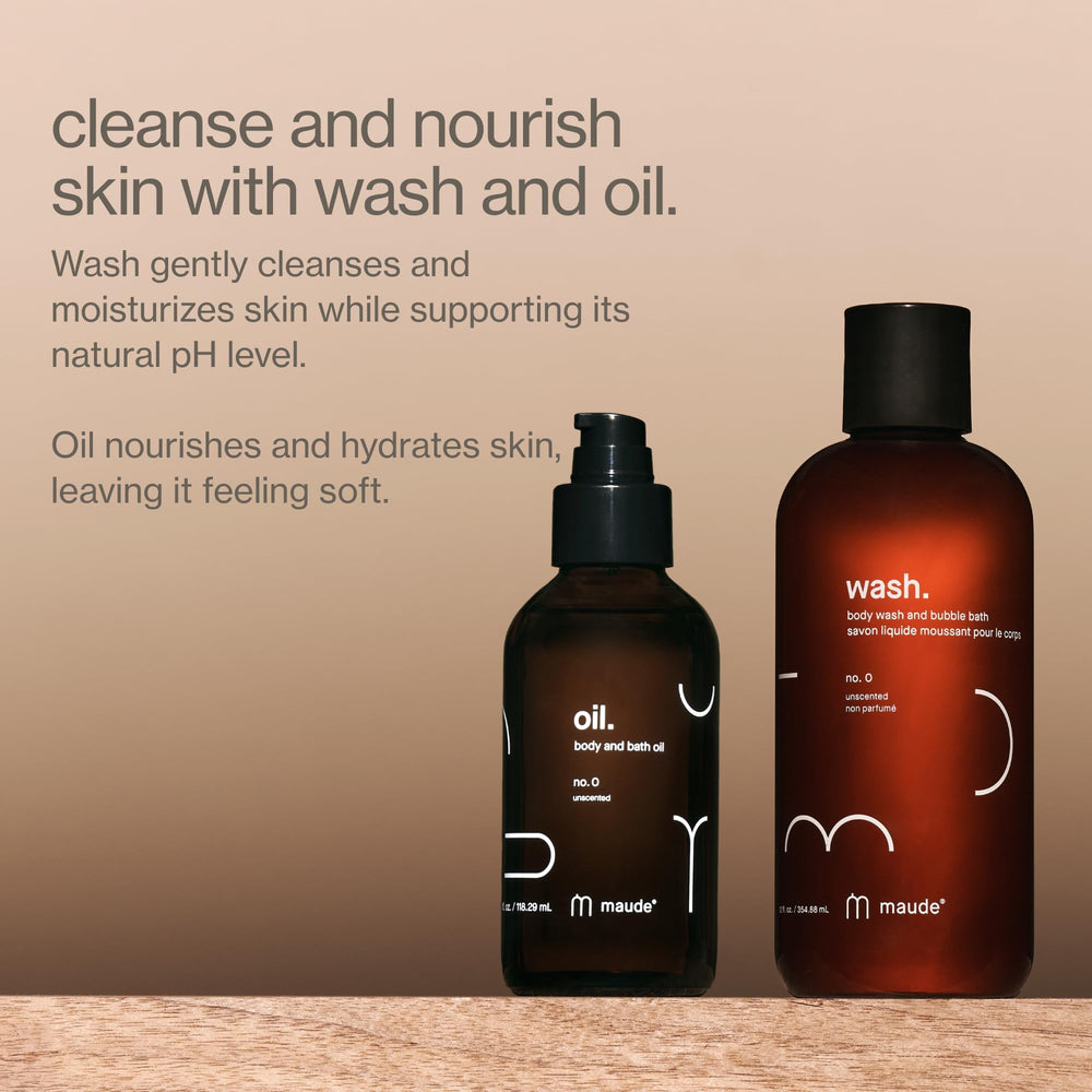MAUDE Oil No. 0 texture close-up reveals silky, fast-absorbing oil