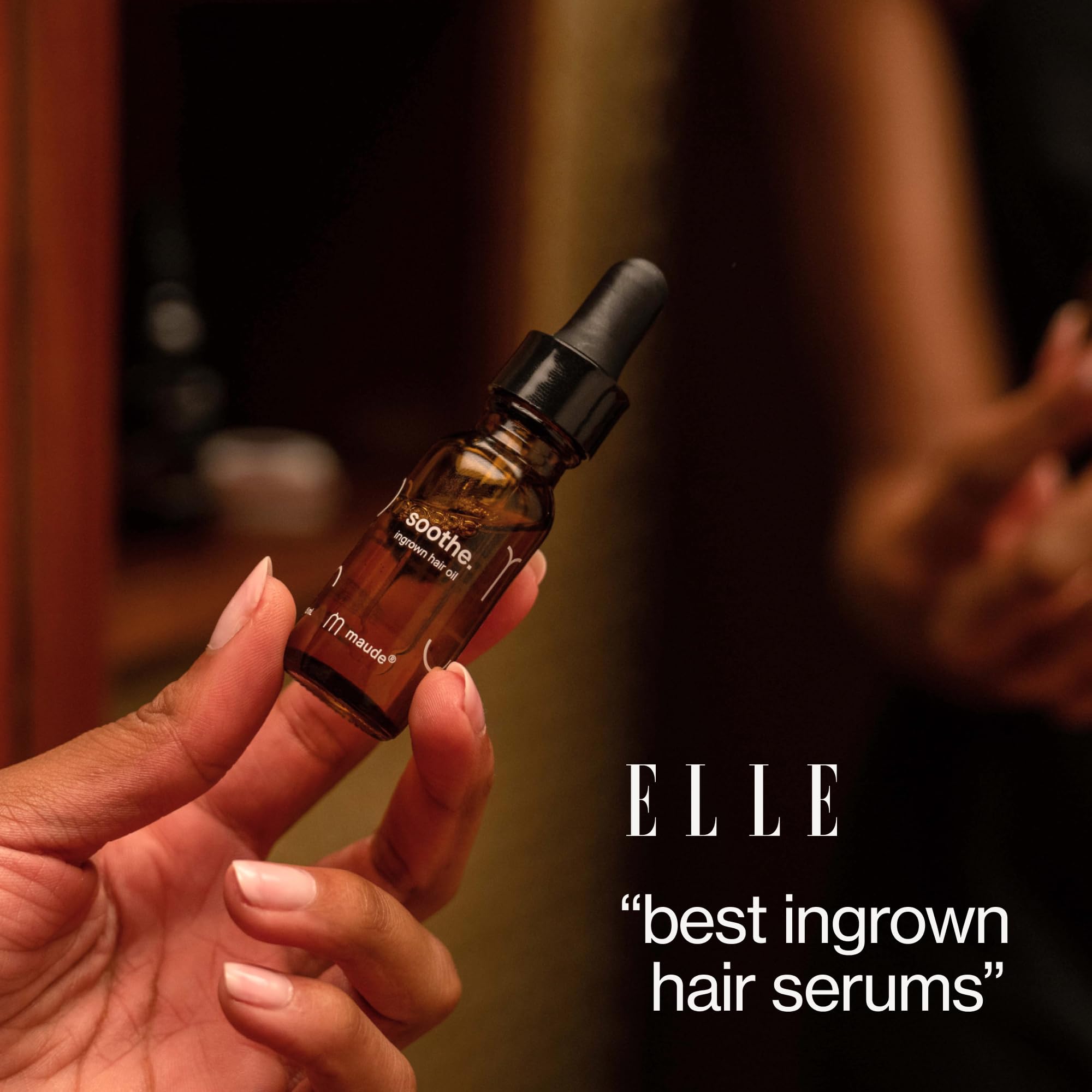 Maude Soothe sensitive skin use demonstrates safe, gentle care for delicate areas.