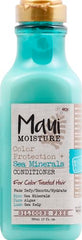 Maui Moisture Color Protect back label showing silicone- and gluten-free ingredients.