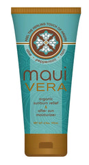 Maui Vera After Sun Gel with lavender and peppermint for cooling after-sun relief