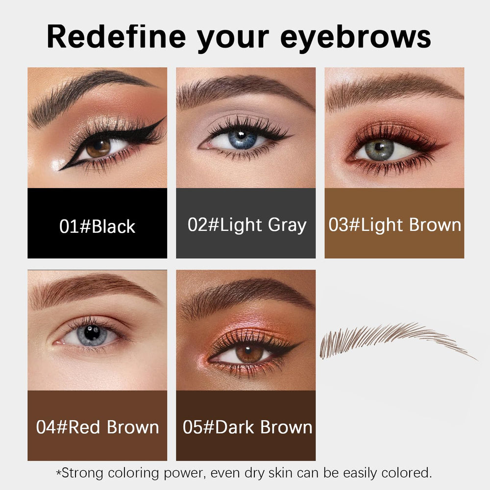 MAVENI Browcharm 02 Light Grey shade suits cool-toned brows.