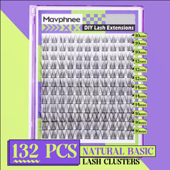 Mavphnee C-Curly lash extension 10-16mm for wispy volume