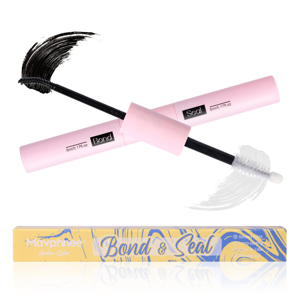 Mavphnee cluster lash application enables bold eye makeup.