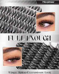 Mavphnee Cotton ultra-thin black band blends invisibly along lash line.