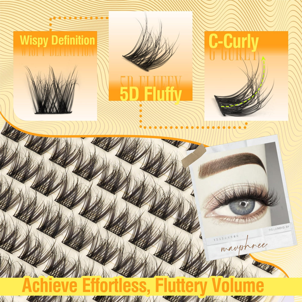 Mavphnee feather-light clusters feel barely there on the lash line