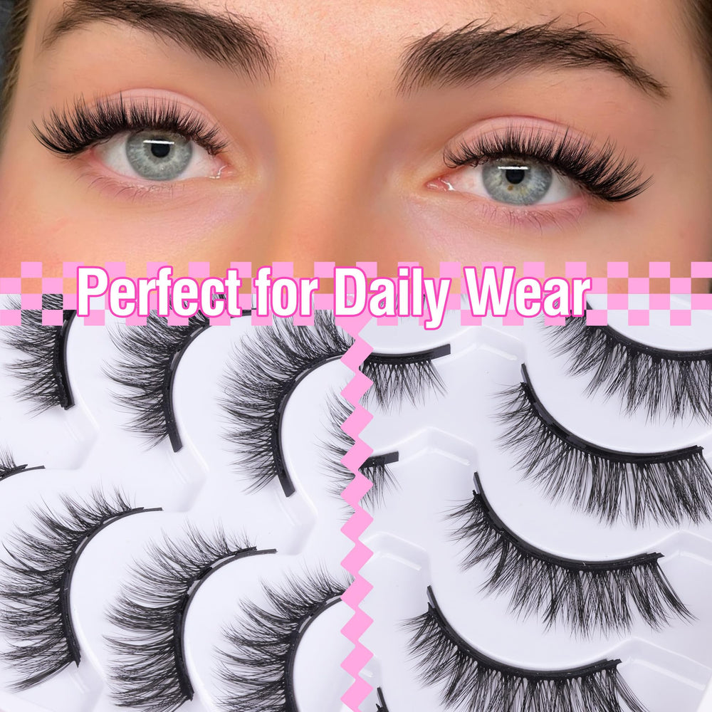 Mavphnee five-pair lash kit ready for quick glam.