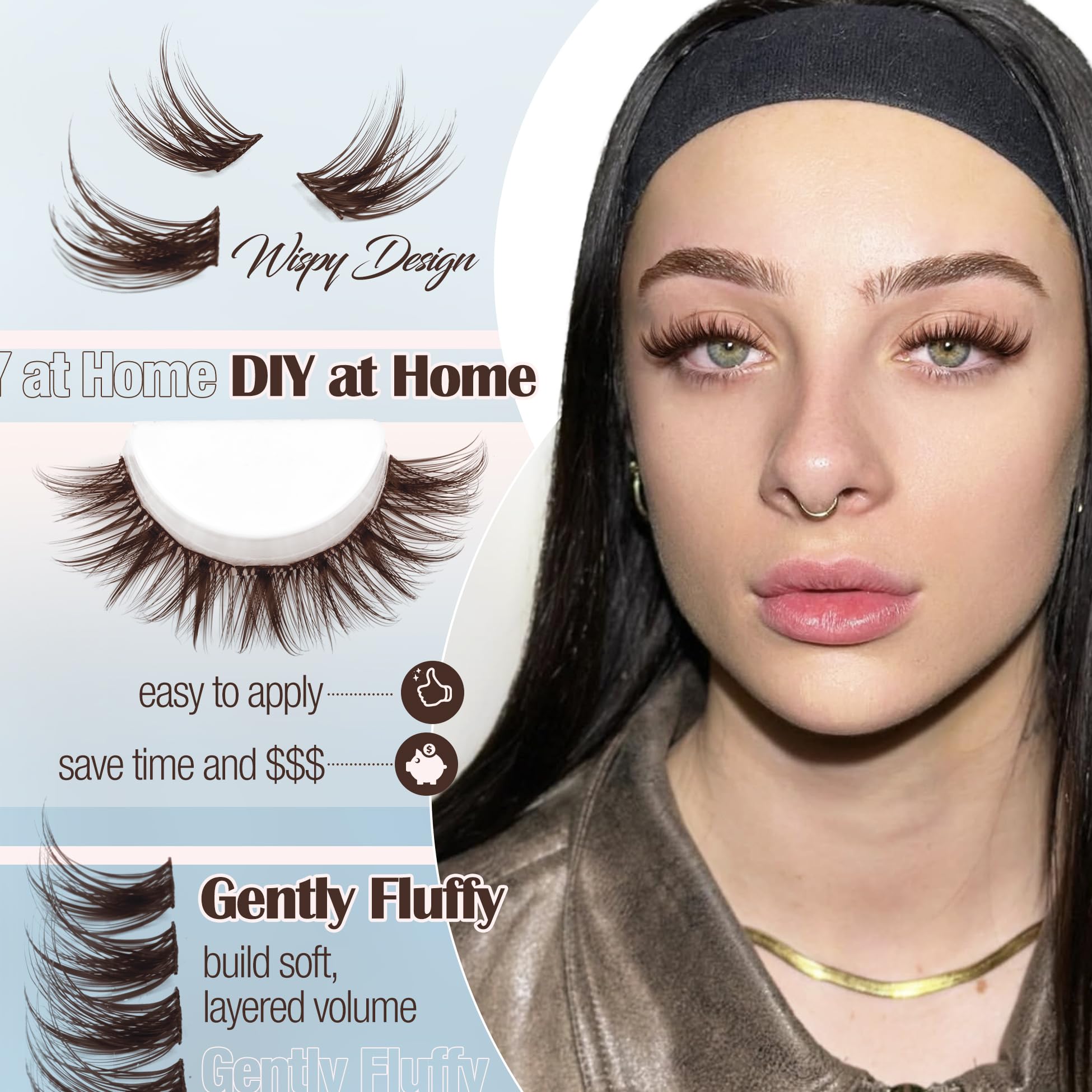 Mavphnee precision tweezers for accurate lash placement