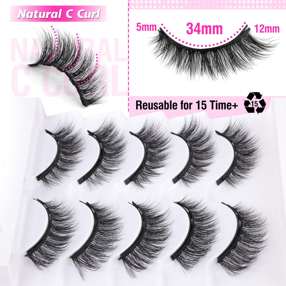 Mavphnee reusable case stores lashes after wear.