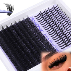 Mavphnee Spikes Lashes 13-21mm for bold manga-inspired eyes.