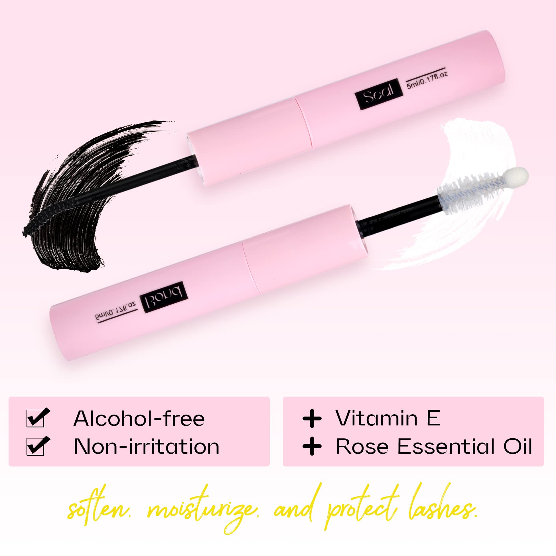Mavphnee waterproof lash adhesive stays secure all day.