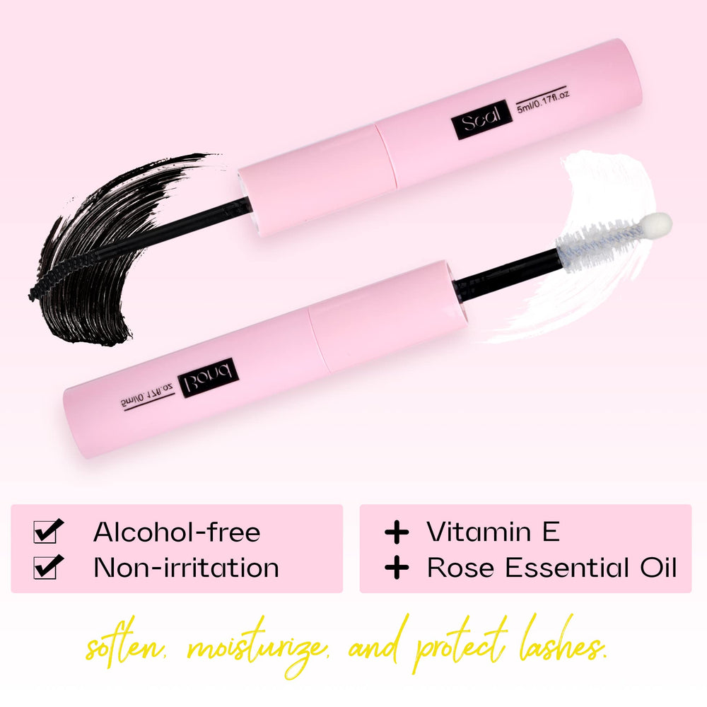 Mavphnee waterproof lash adhesive stays secure all day.