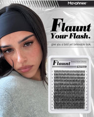 Mavphnee Wispy lashes with CD-Curl lift for brighter eyes.