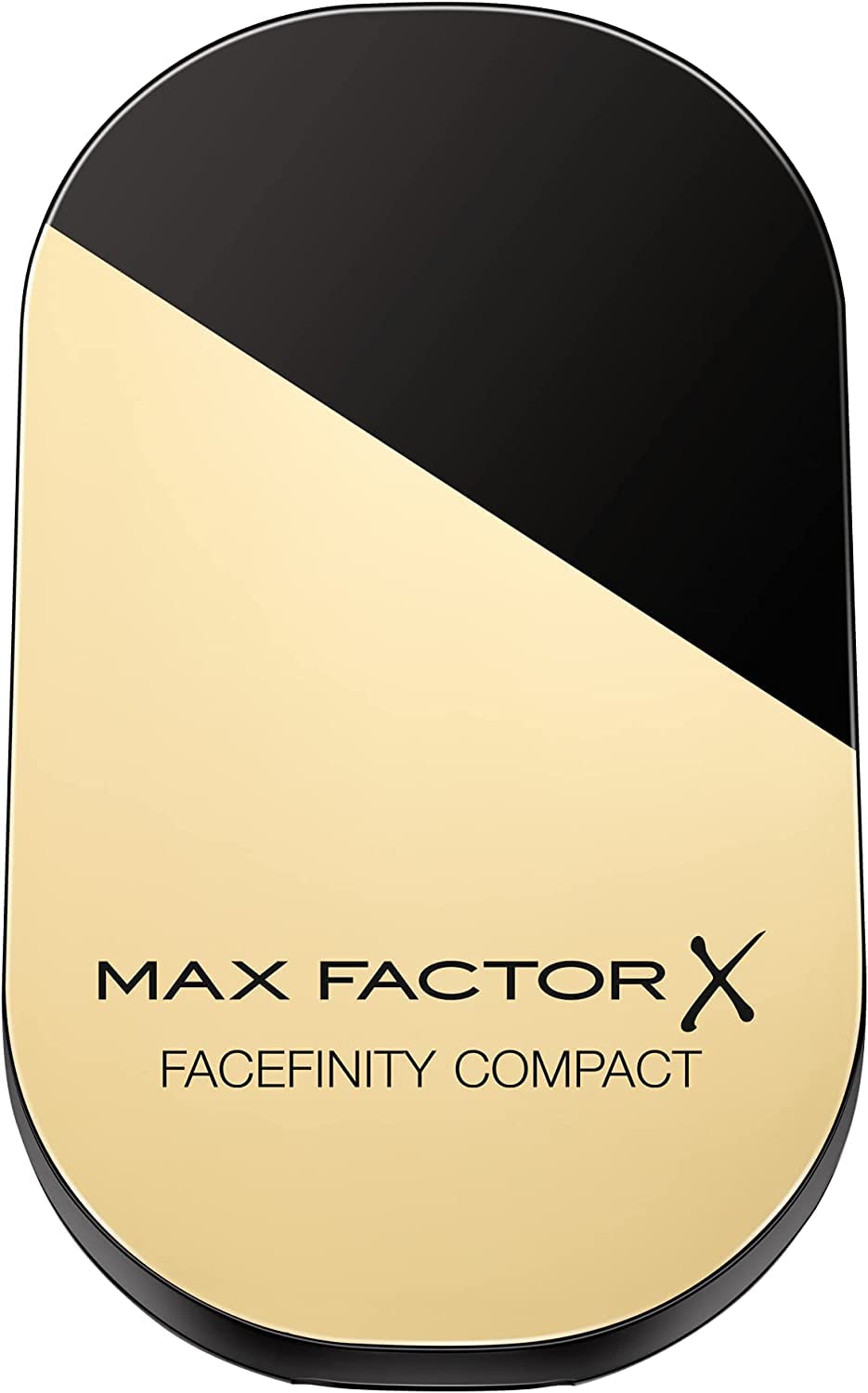 Max Factor Facefinity compact Foundation packaging highlights portable on-the-go use