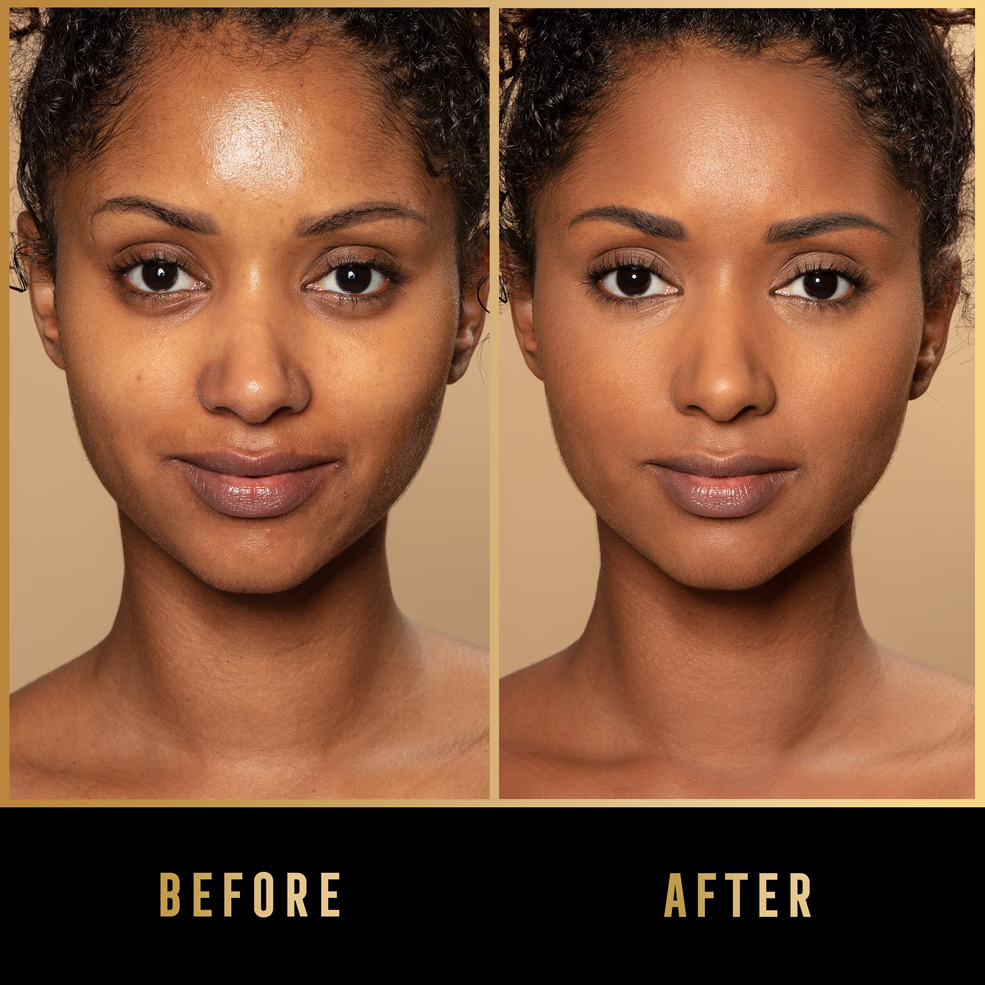 Max Factor Facefinity foundation blend-veil image highlights imperceptible, long-lasting finish
