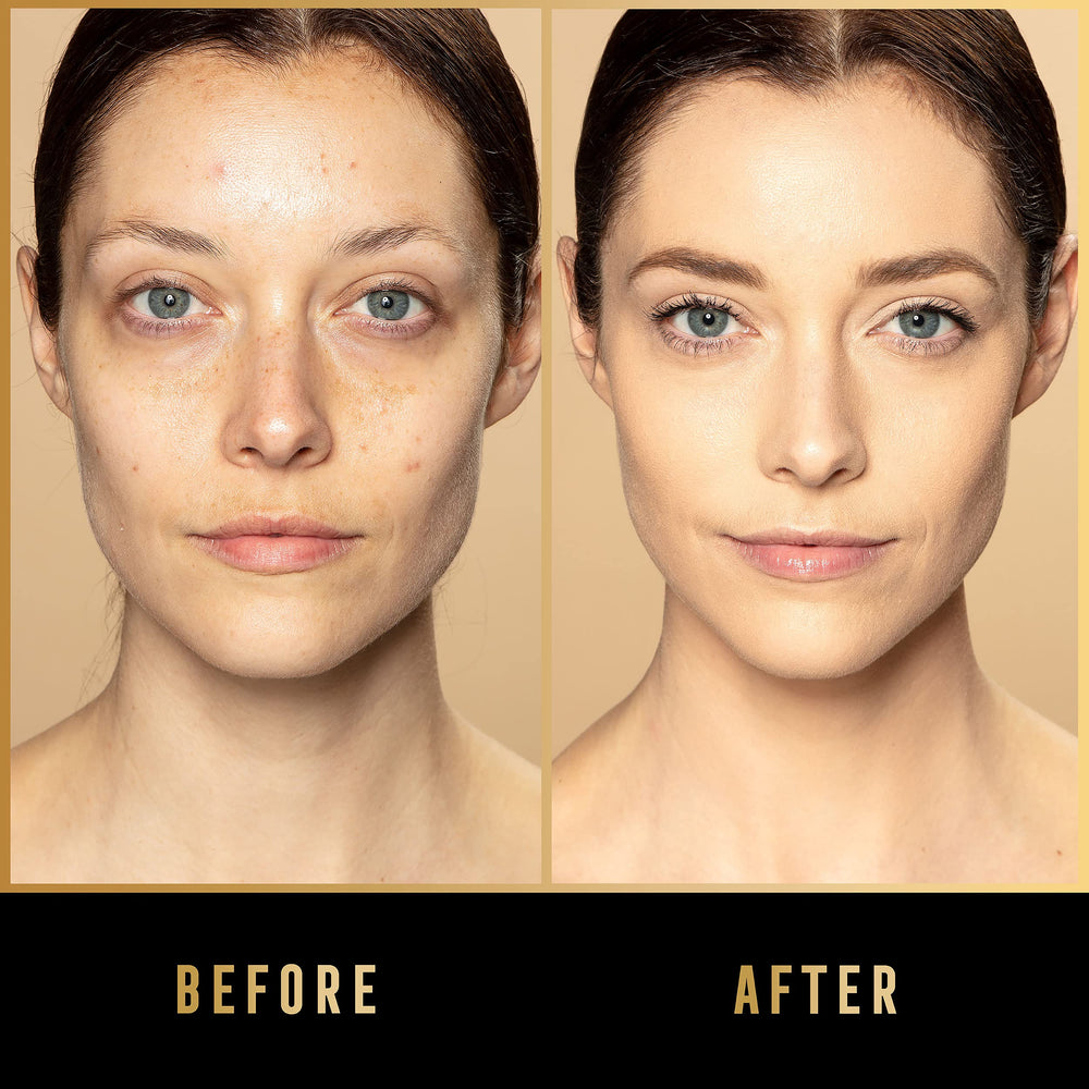 Long-wear coverage from day to night with Facefinity formula.