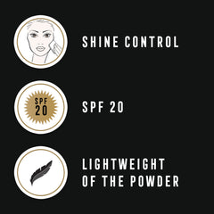 Max Factor FaceFinity powder compact SPF 20 provides sun protection for lasting wear.