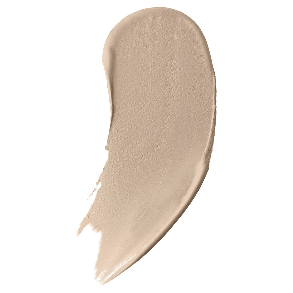 Max Factor Miracle Touch Foundation Creamy Ivory 040 blended skin close-up shows natural finish