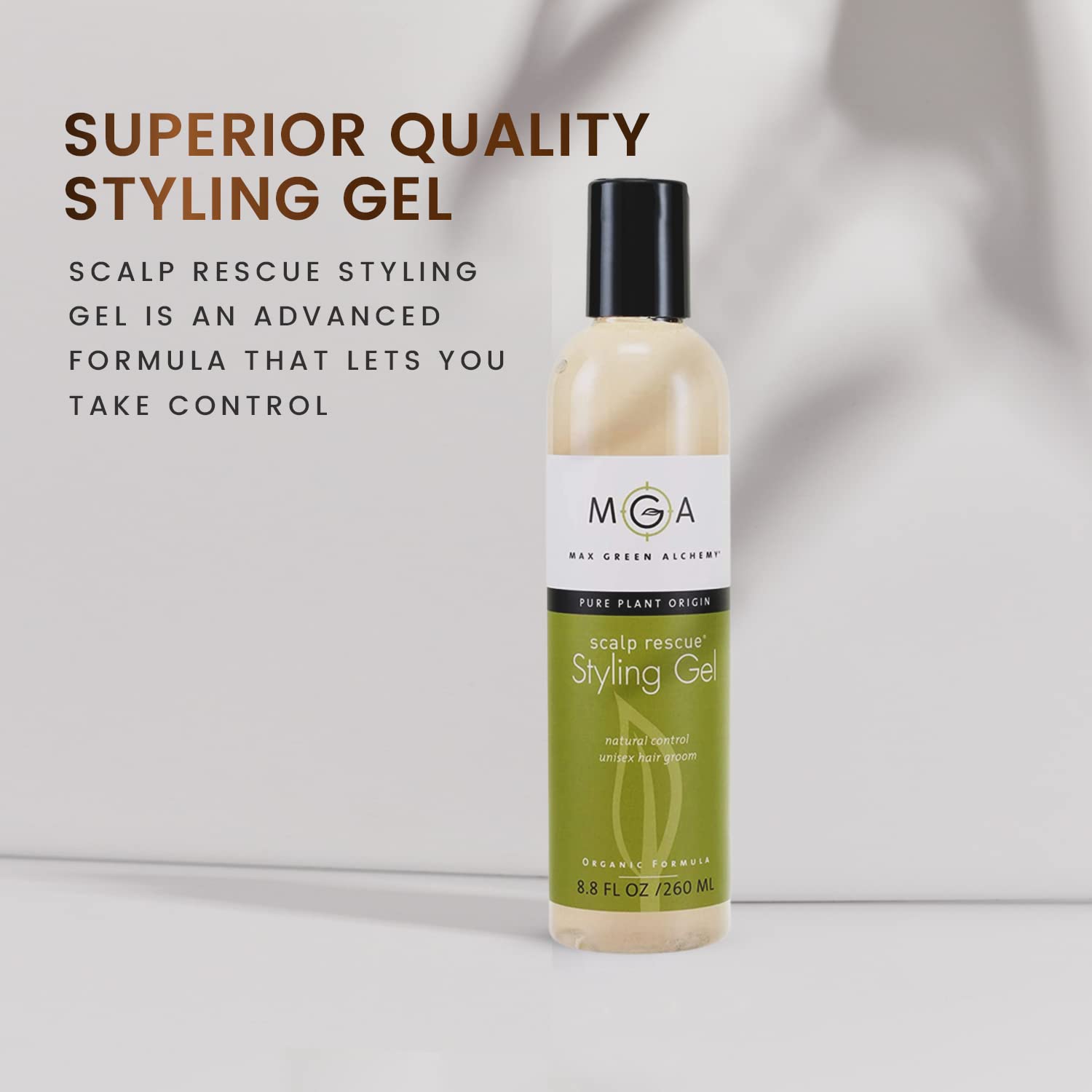 Daily use of Scalp Rescue Gel for lightweight styling