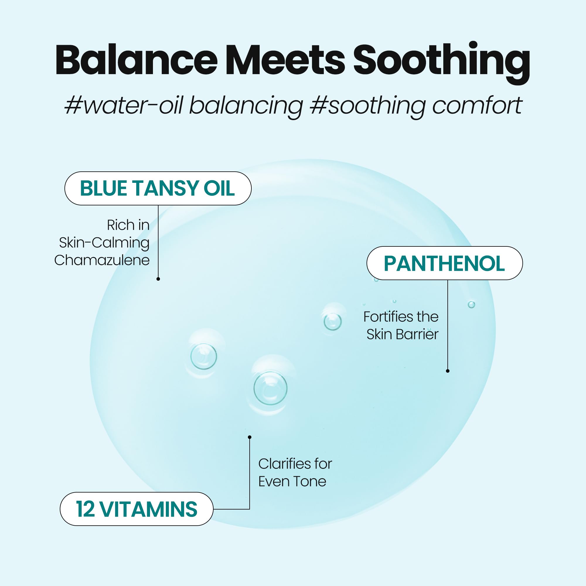 MAXCLINIC Blue Tansy hypoallergenic formula suitable for sensitive skin.