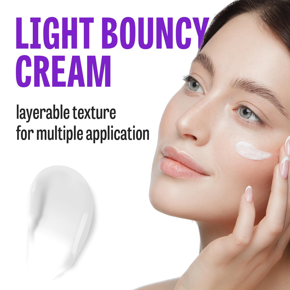 MAXCLINIC Celery and Cherry water infusion on cream surface for calming hydration