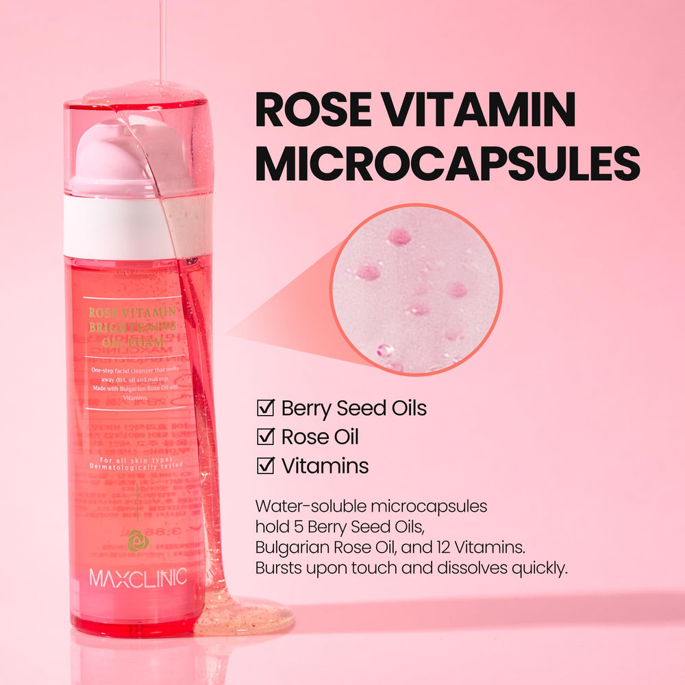 MAXCLINIC Deep pore cleansing closeup—dissolves buildup for refreshed complexion.