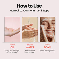 MAXCLINIC foaming-lather closeup—airy foam delivers gentle cleanse.