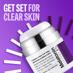 MAXCLINIC Melatonin liposome application close-up highlights absorption and resilience