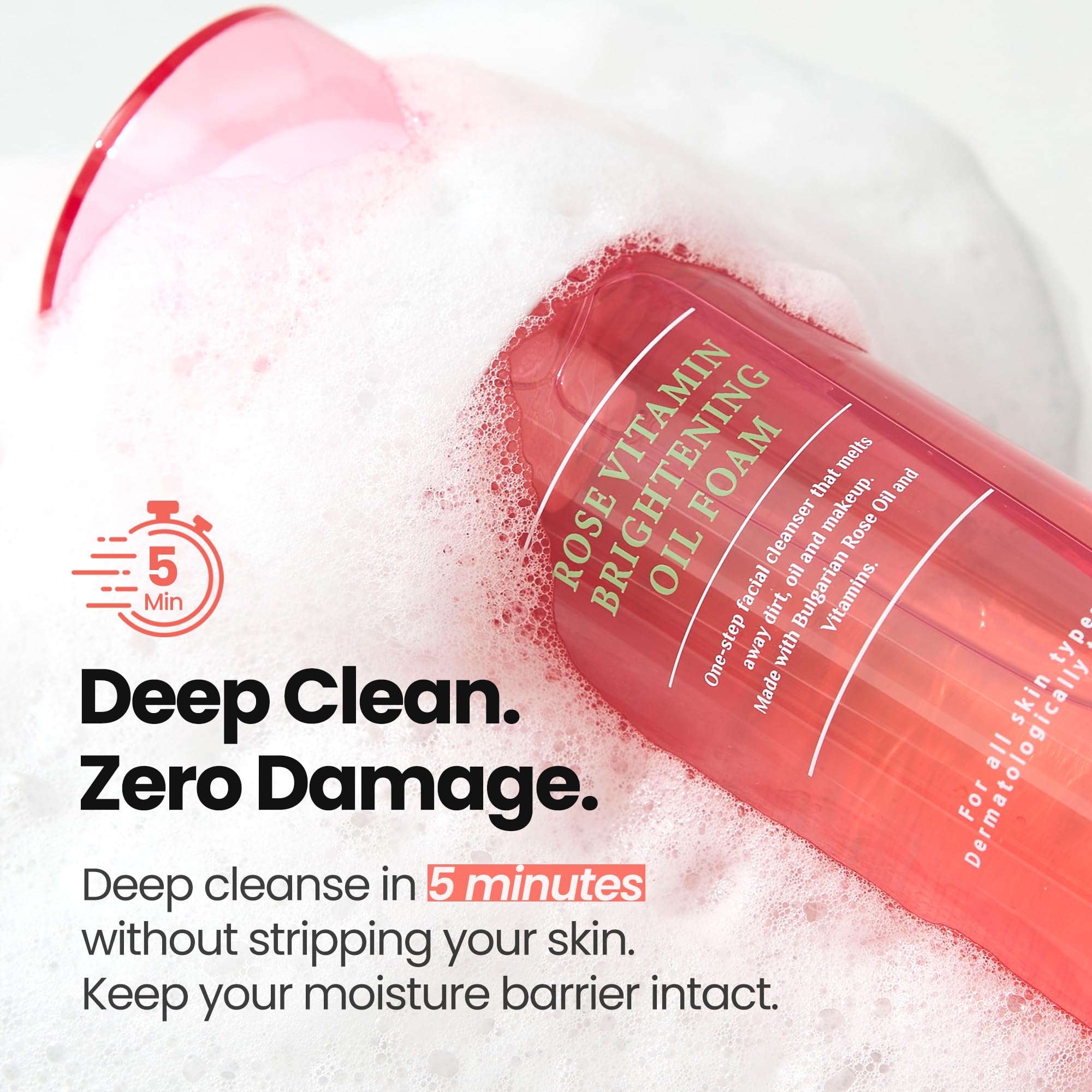 MAXCLINIC Multivitamin Complex closeup—boosted vitamins support texture during cleansing.