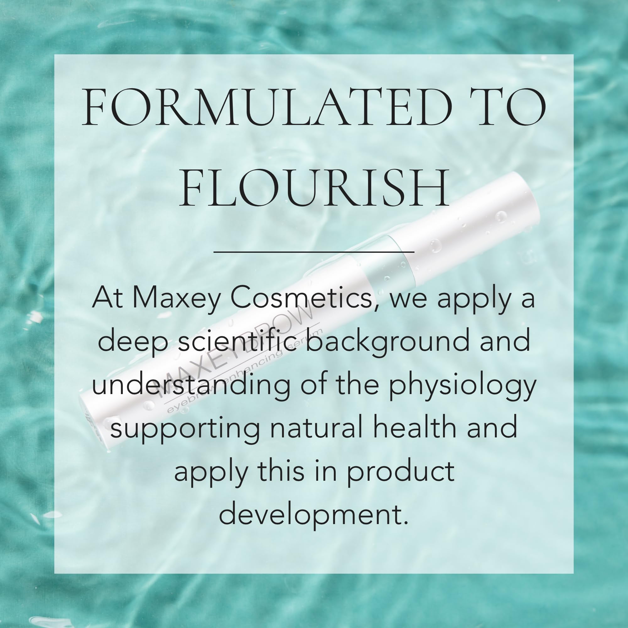 MaxeyBrow cruelty-free icon indicating ethical beauty choice