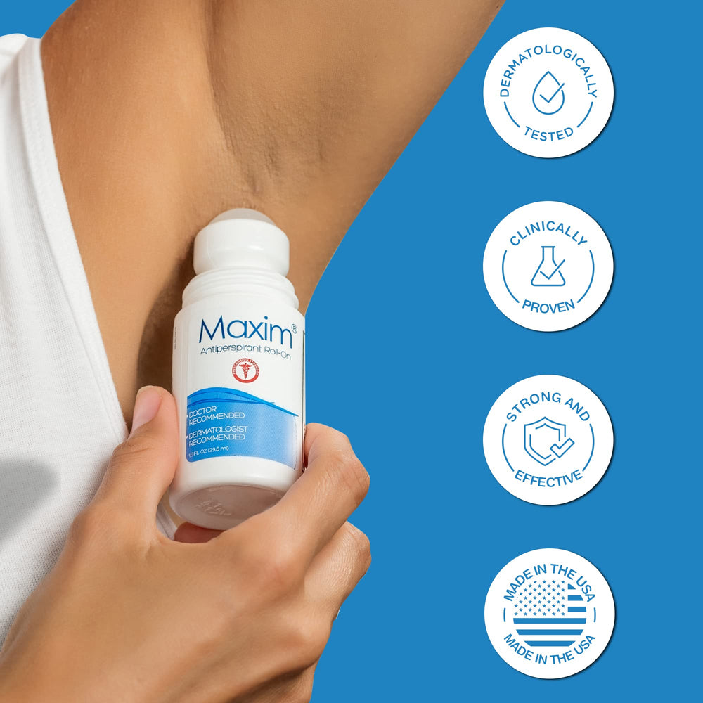 MAXIM skin-friendly formula designed for everyday use