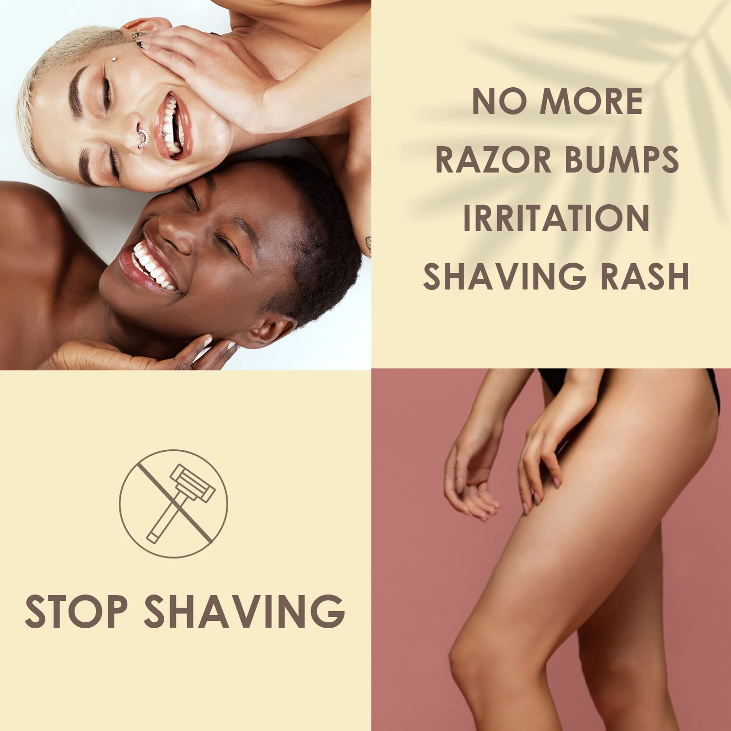 Maxpearl provides up to six weeks of smooth skin.