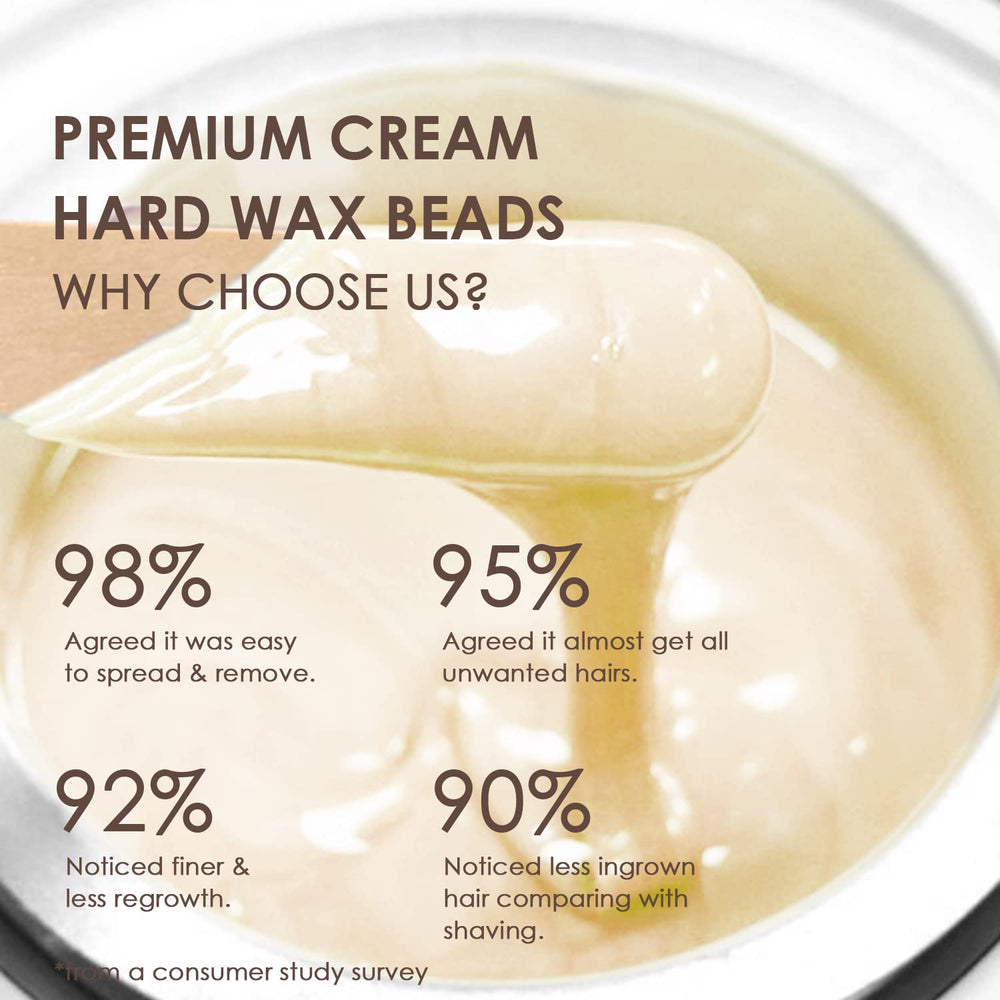 Maxpearl targets root hairs for longer-lasting smooth skin.