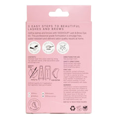 MaxRelief Brow Color Kit shows 12 applications for extended use