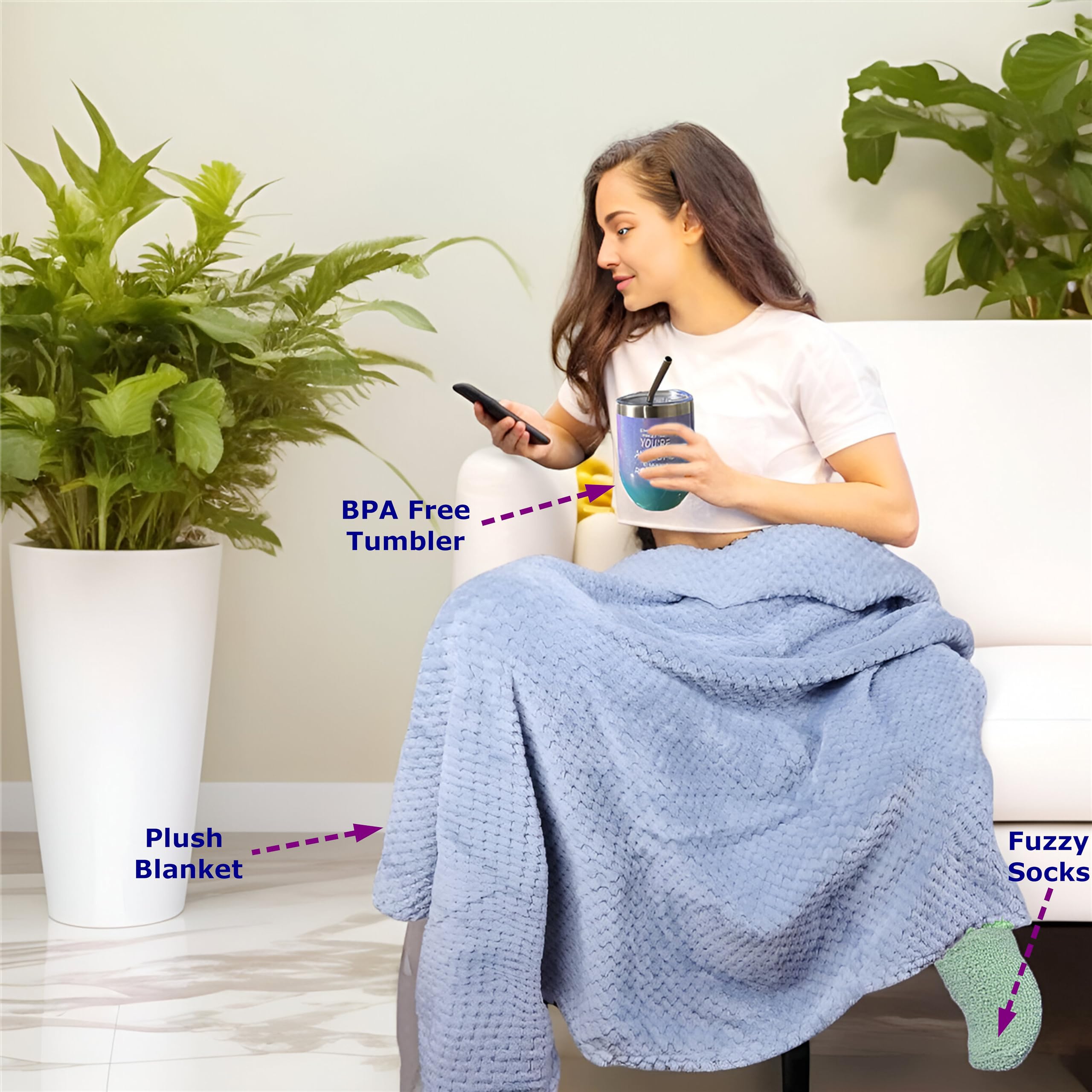 Maxtacer scented candles pair enhances relaxing ambiance for self-care.
