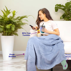 Maxtacer scented candles pair enhances relaxing ambiance for self-care.
