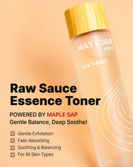 May Coop toner being poured for fast absorption and fresh feel