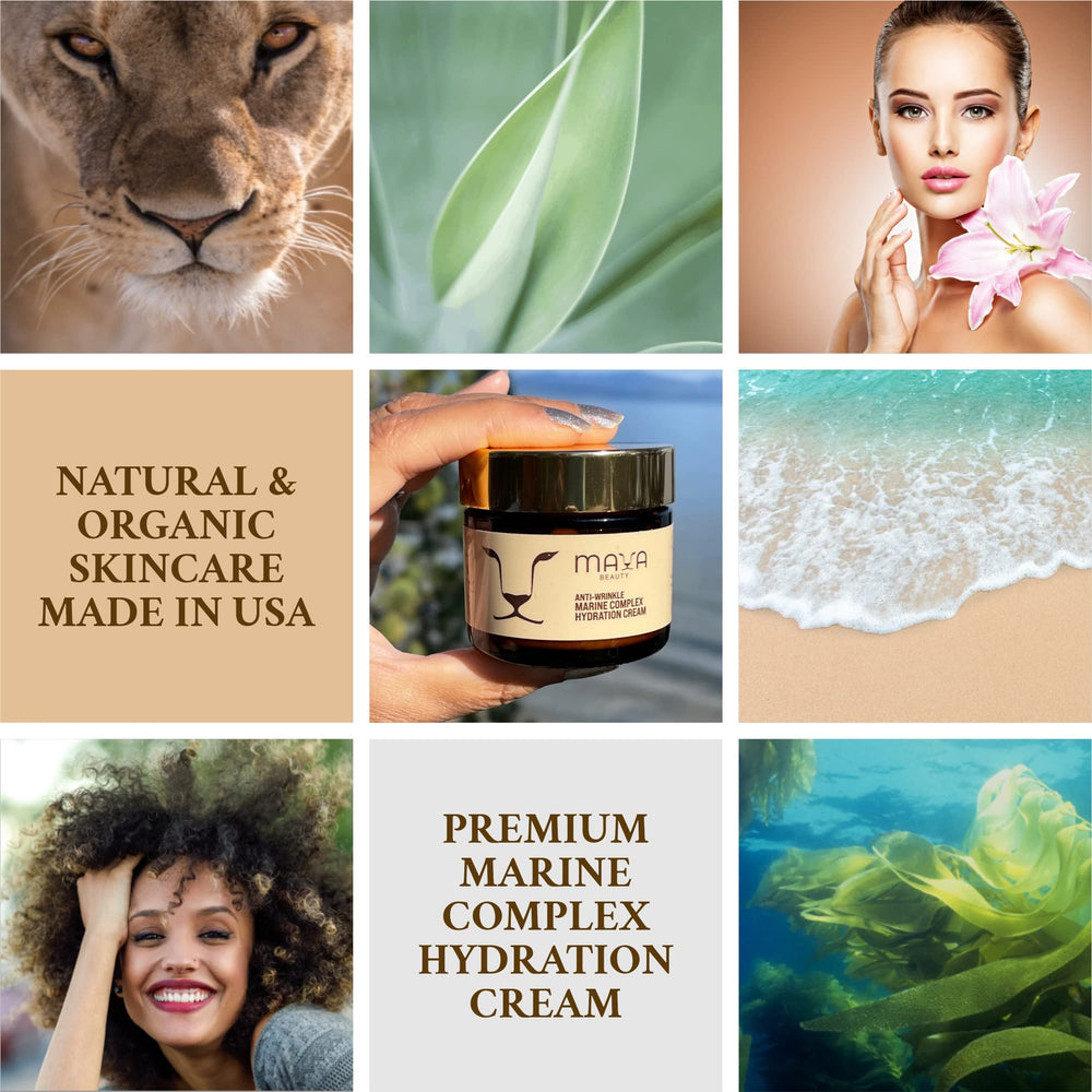 MAYA BEAUTY hyaluronic acid-infused moisturizer offers plump hydration without heaviness.