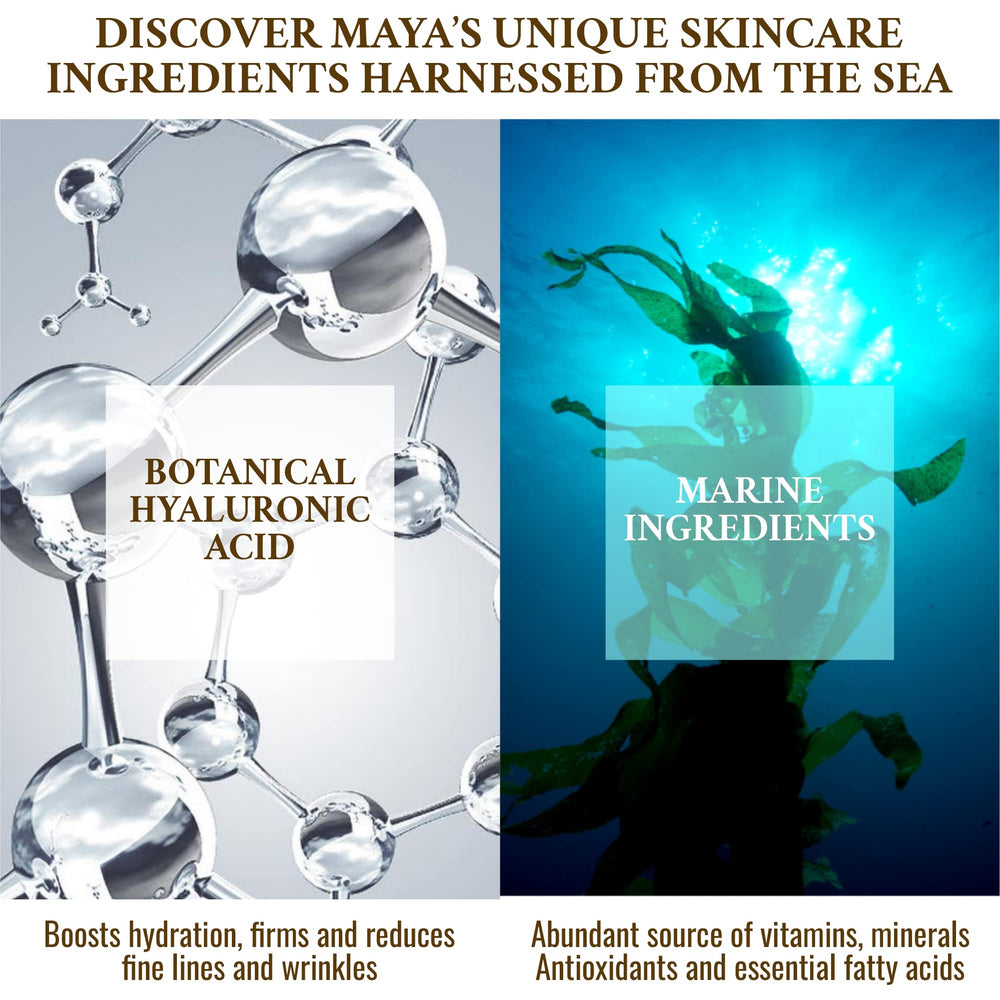 MAYA BEAUTY organic plant ingredients support clean, vegan skincare for everyday use.
