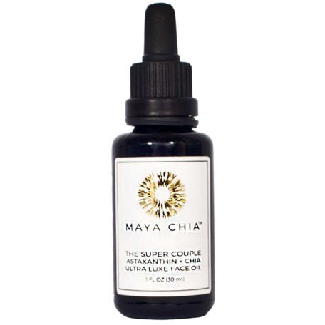 Maya Chia The Super Couple bottle pour boosts glow with antioxidant-rich formula.