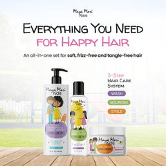MAYA MARI 2in1 shampoo and conditioner bottle for quick daily hair cleansing