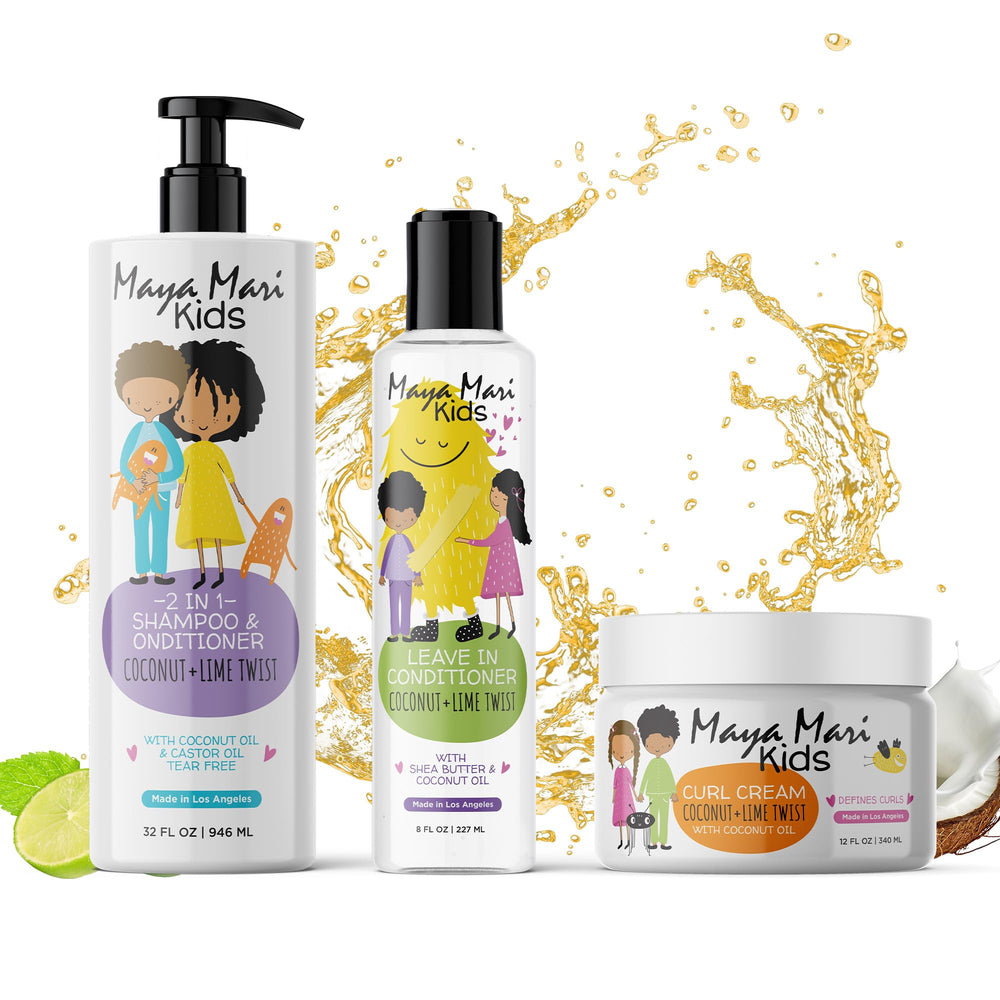 MAYA MARI Kids Gift Set packaging showing all three products for easy gift-giving