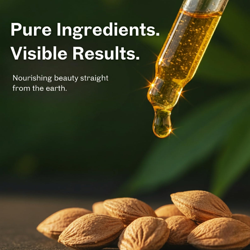 Mayan's Secret apricot oil set beside skincare products for versatile use.
